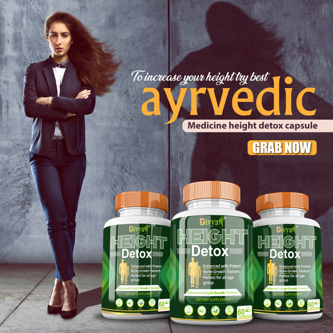 Divya Shree Height Detox| Natural Height Growth Supplement