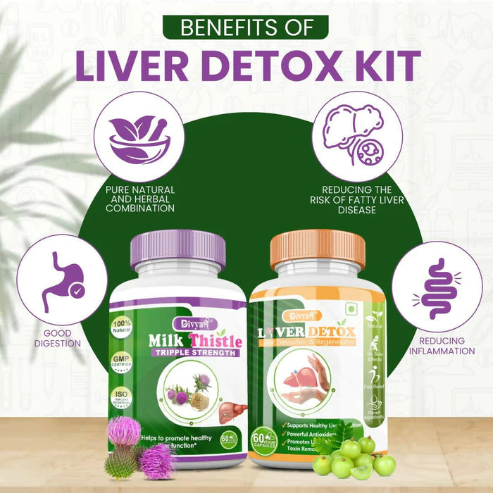 Divyashree Liver Detox | Made with Ayurvedic Herbs