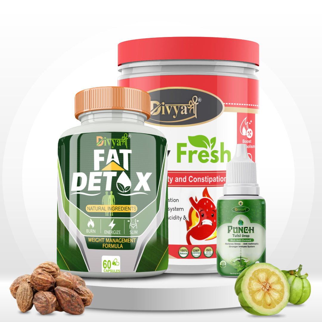 DIVYASHREE FAT DETOX KIT®- WEIGHT LOOSE HERBAL SUPPLEMENT – Kaya Shree