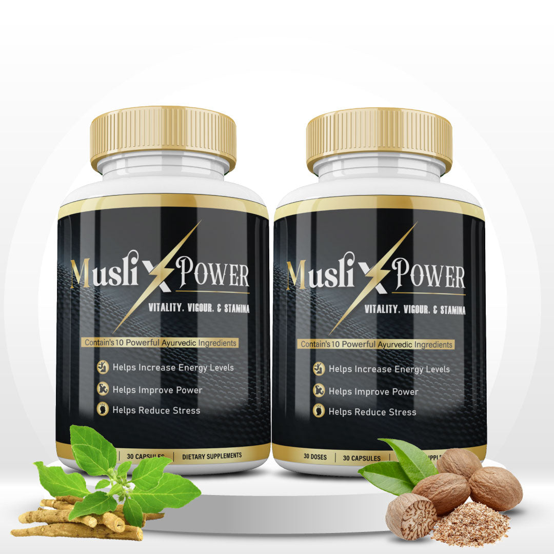 Divyashree Musli X-Power® | Natural Formula for Men Vigor, Vitality and Performance