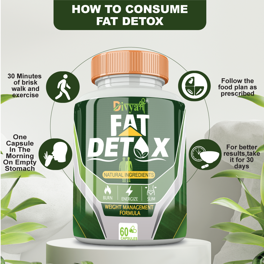 Divyashree Fat Detox | Natural Weight Management Formula for male and female