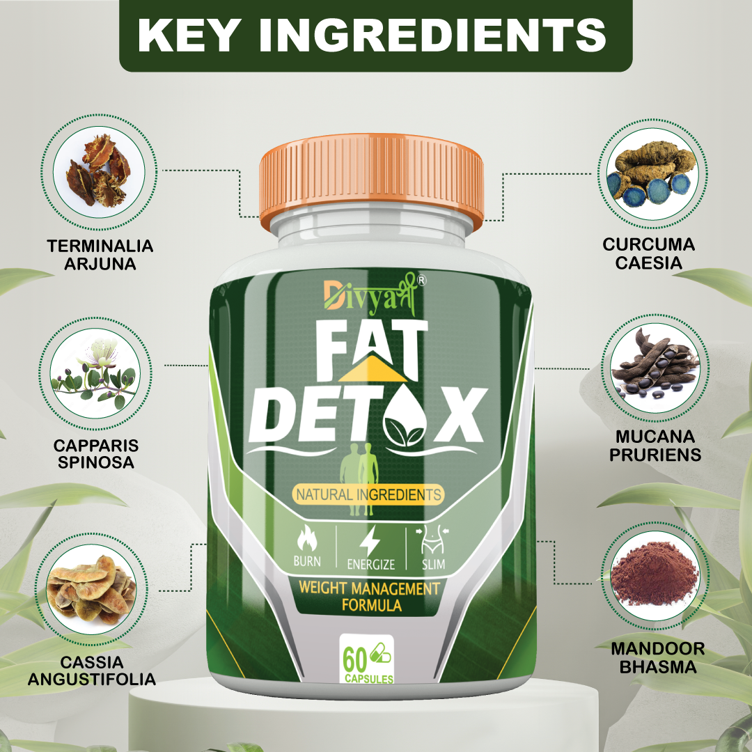 Divyashree Fat Detox | Natural Weight Management Formula for male and female