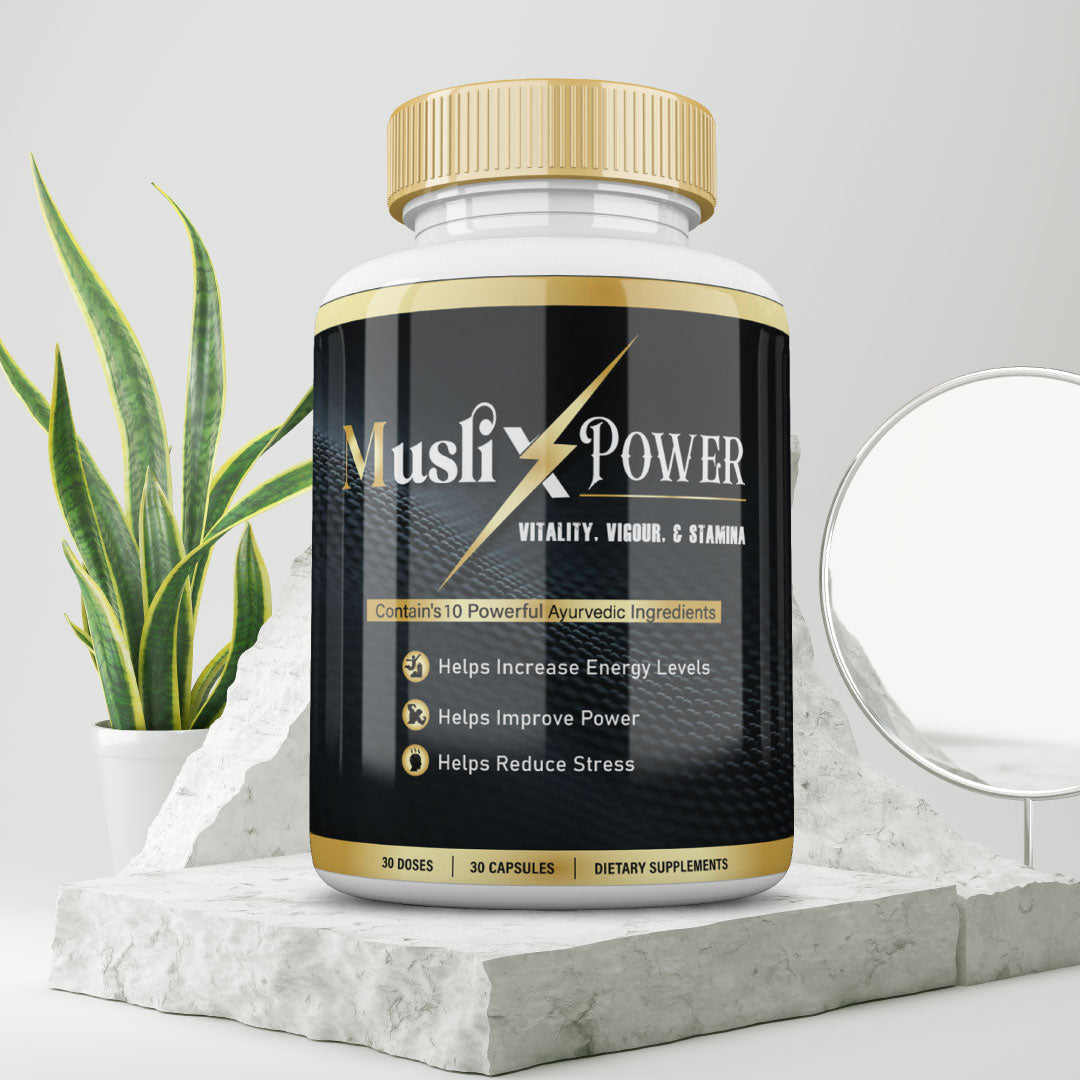 Divyashree Musli X-Power® | Natural Formula for Men Vigor, Vitality and Performance